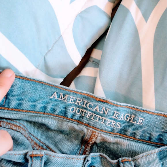 American eagle jeans two toned. Vintage hi rise size 6 - Picture 7 of 8